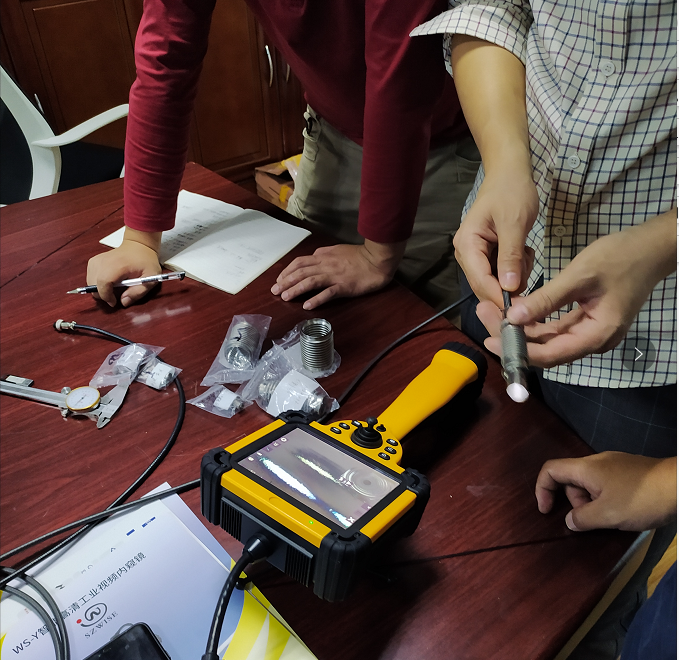 工業(yè)內窺鏡在精密波紋管業(yè)項目案例