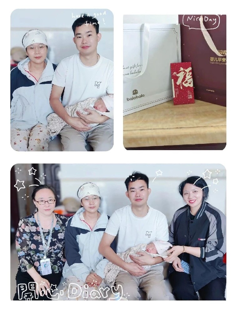 新生之喜，微視情暖｜深圳微視慰問新生家庭